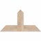 Ekena Millwork Portland Smooth Timber Gable Bracket, Douglas Fir, 36"W x 19"H x 3 1/2"D x 5 1/2"F, 13/12 Pitch GBW036X19X0406POR00SDF - alternate 1